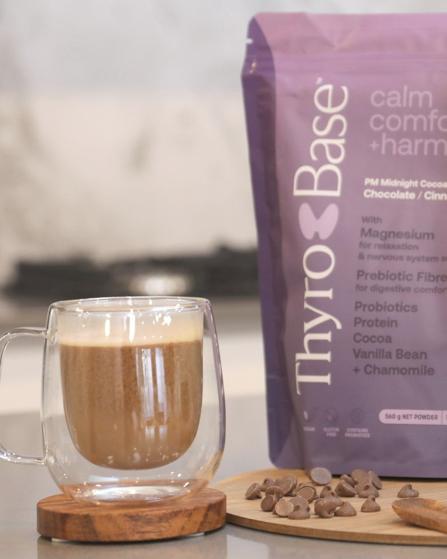 Warm chocolate cinnamon PM drink