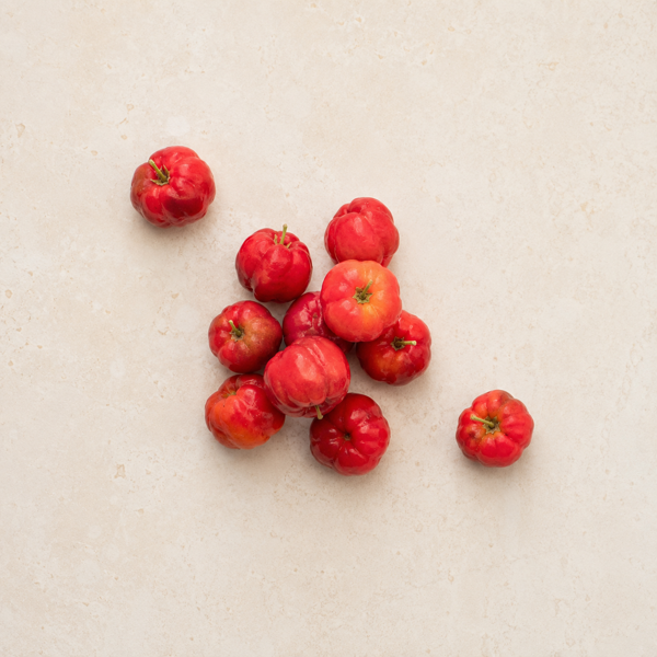Acerola cherries — natural vitamin C source