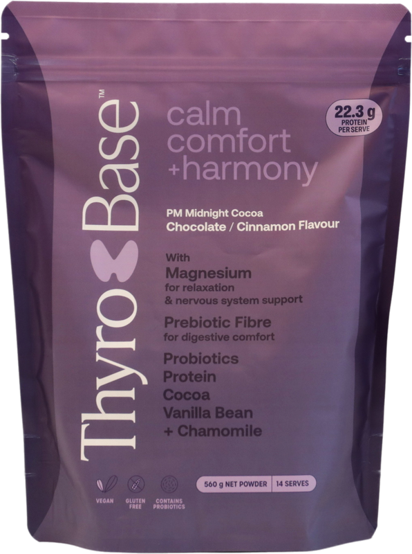 ThyroBase PM pouch, Chocolate and Cinnamon.